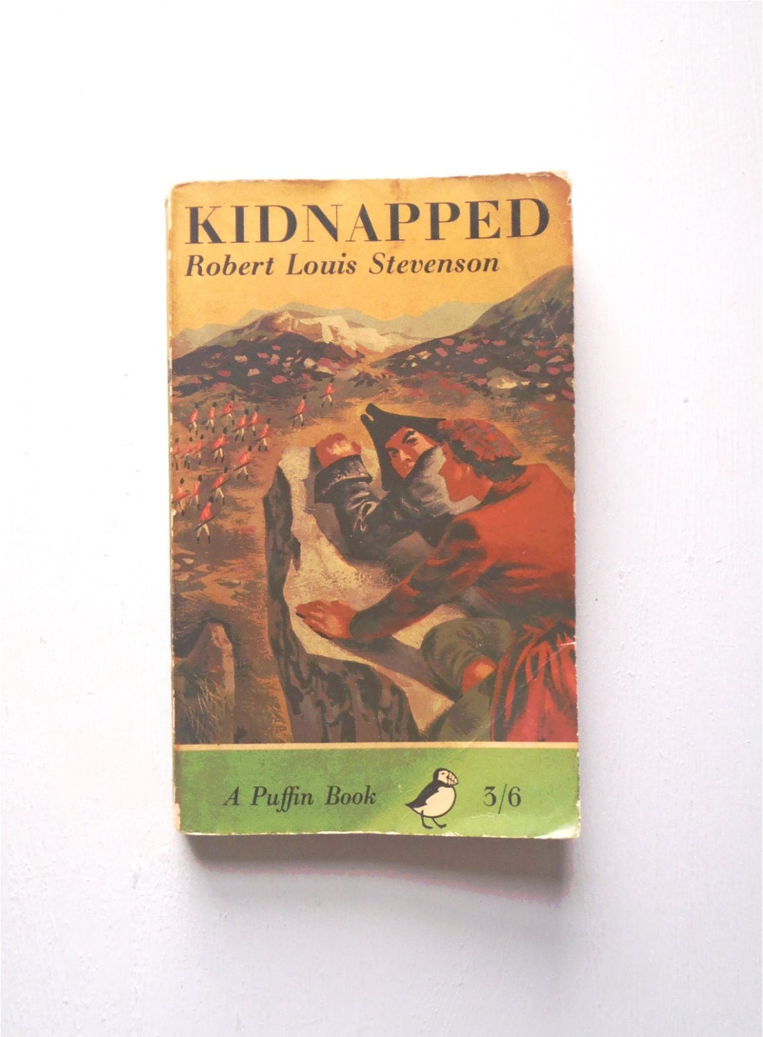vintage book Kidnapped Robert Louis Stevenson