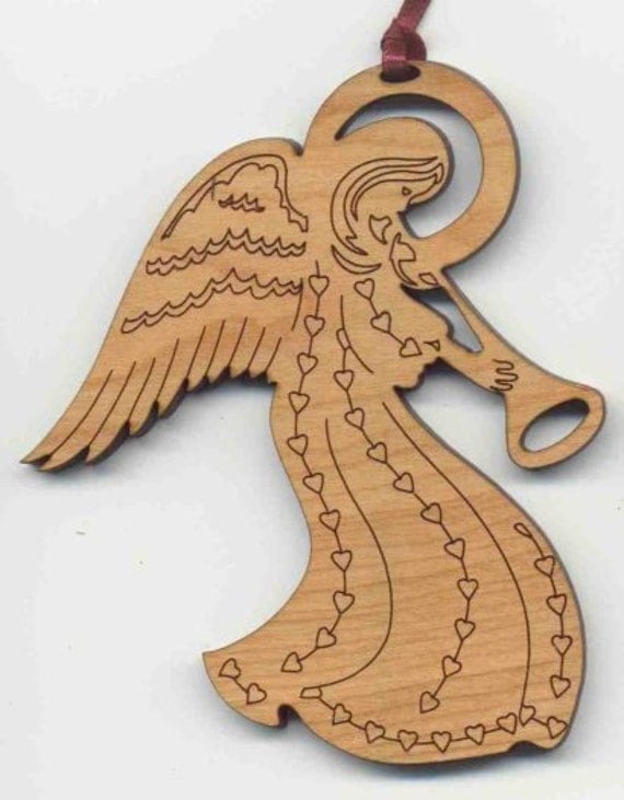 laser engraved cherry wood custom christmas ornaments laser engraved cherry wood custom christmas ornaments