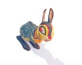 Vintage Toy Rabbit, Easter Bunny, Wind-up, Mechanical, Genuine Linemar/Line MAR, Marx Toys Vintage Toy Rabbit, Easter Bunny, Wind-up, Mechanical, Genuine Linemar/Line MAR, Marx Toys