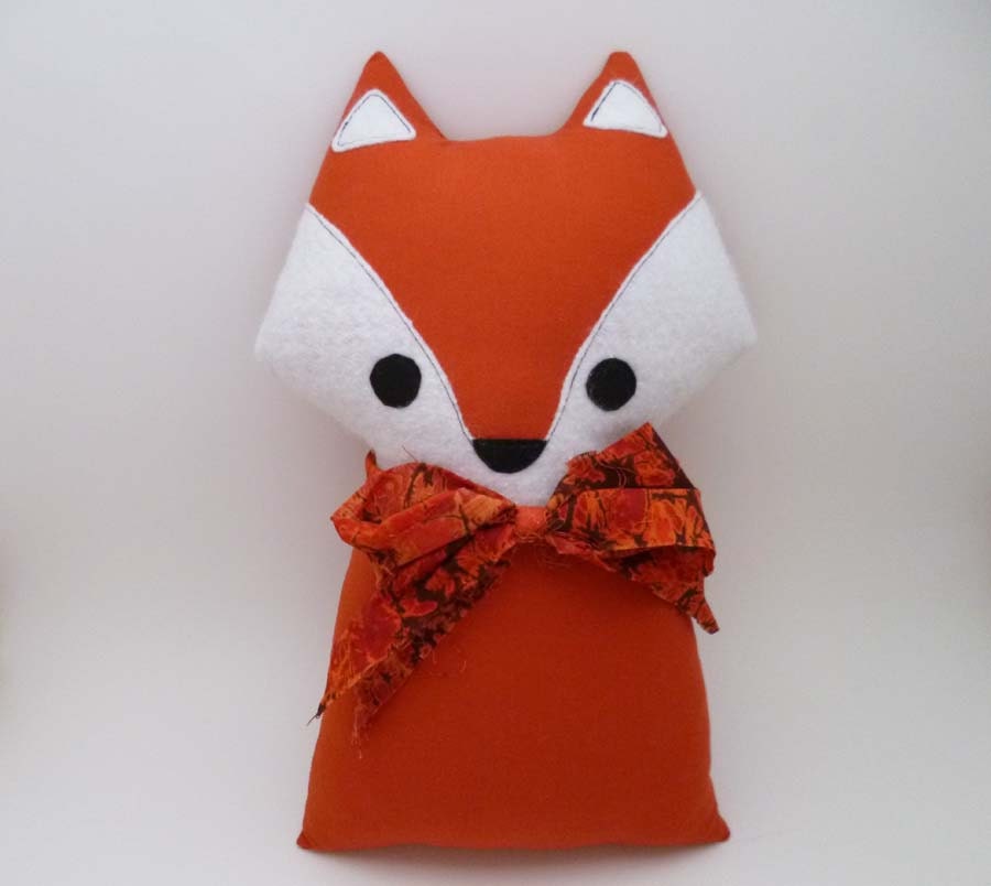 Fox Pillow Stuffed Animal Fox Plush Doll Soft Toy Fox Doll