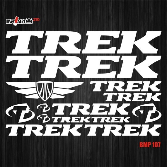 trek bike frame stickers