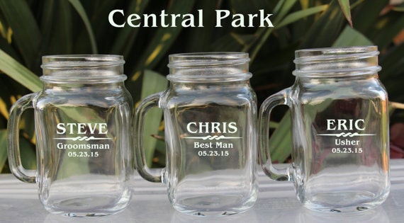 Groomsmen beer steins