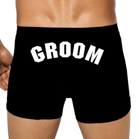 Groom Boxers Wedding Underwear By Trunkoflove On Etsy 2757