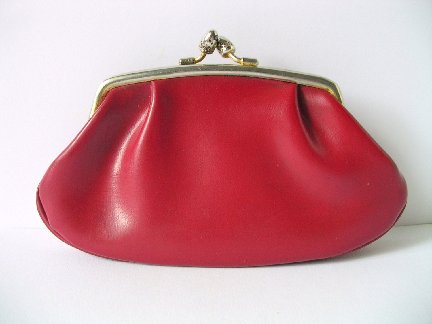 Plastic Coin Purse Coin Pouch Coin Holder Coin Case Red