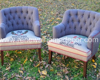 Custom Club Chairs tufted club chair | etsy Custom Club Chairs tufted club chair | etsy