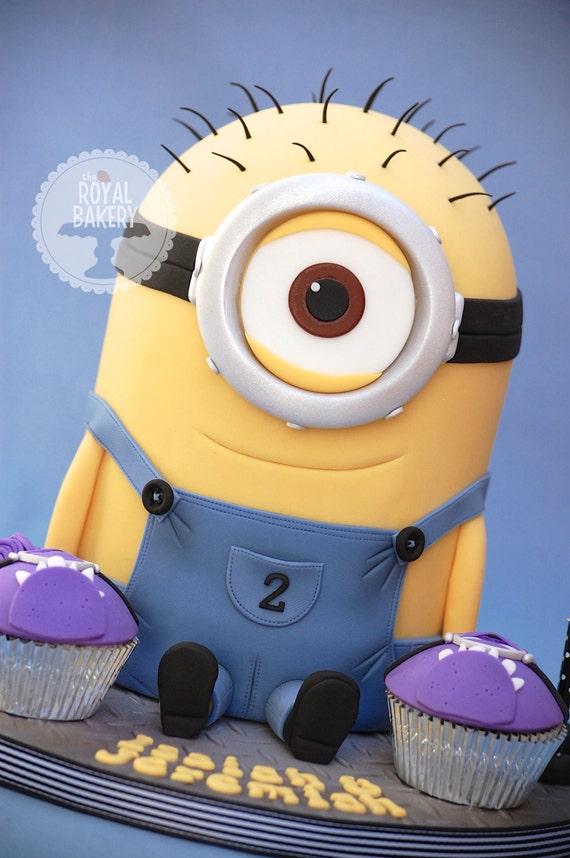 Minion Cake Tutorial by RoyalBakery on Etsy