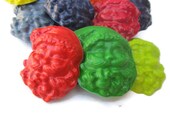 Santa Crayons set of 20 - Christmas crayons - stocking stuffer - party favors Il_170x135
