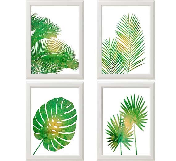 Green Wall Art tropical palm print set green wall art tropical wall art Green Wall Art tropical palm print set green wall art tropical wall art