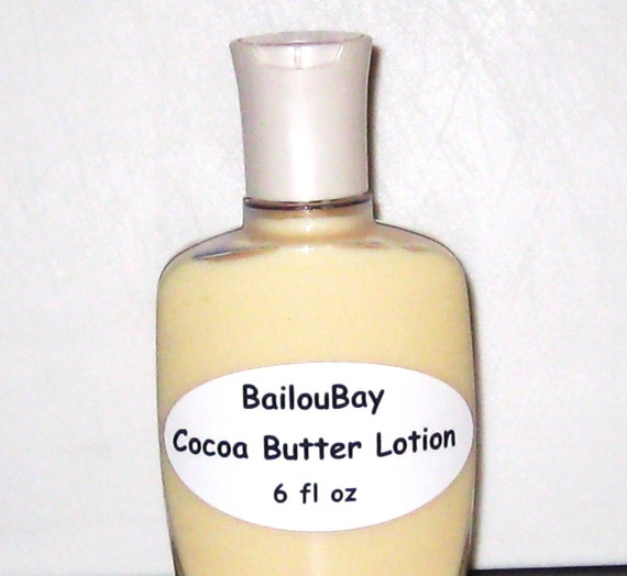 Cocoa Butter Lotion with Vitamin E and Shea Oil by BailouBay