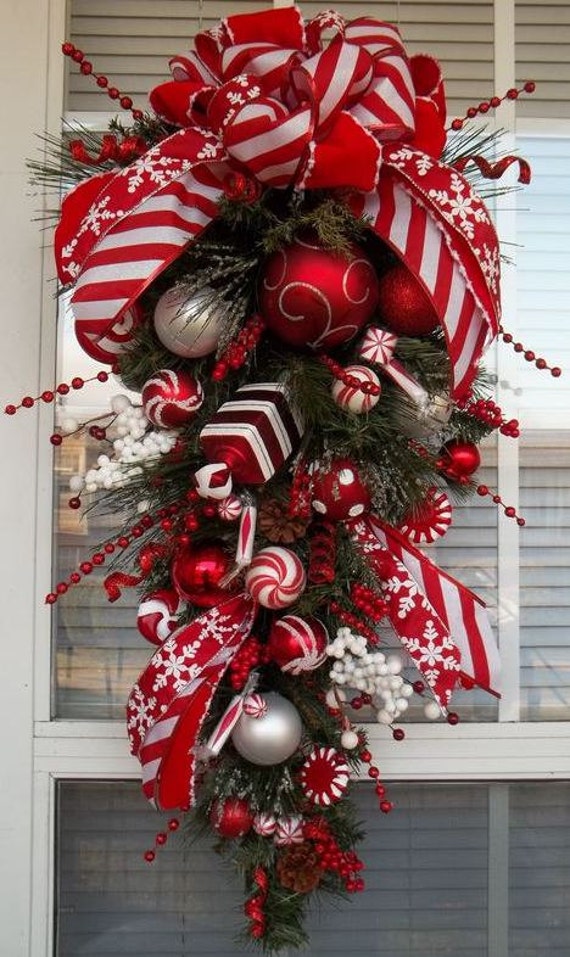 etsy christmas banner Christmas  similar Items to  PEPPERMINT HOLIDAY Holiday