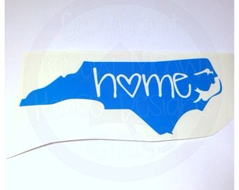 North carolina decal | Etsy