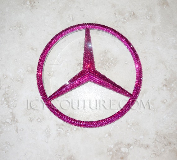 Mercedes rhinestone emblem #7