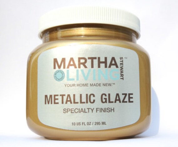 Martha Stewart Medallion Metallic Glaze Specialty Paint