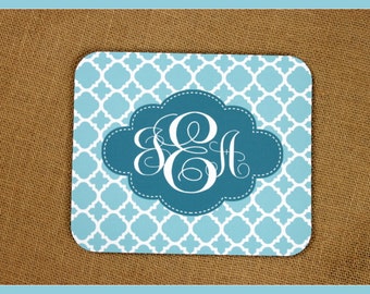 Items similar to Mouse Pad Monogrammed Gifts Personalized Mousepad ...