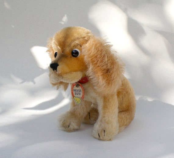 steiff stuffed dog