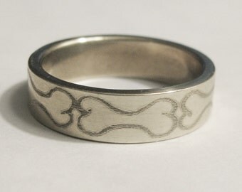 sanskrit engraved wedding rings