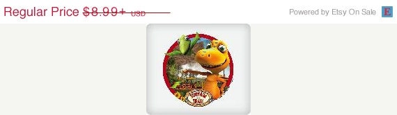 SUMMER SALE DINOSAUR Train Edible Image Cake Topper Il_570xn