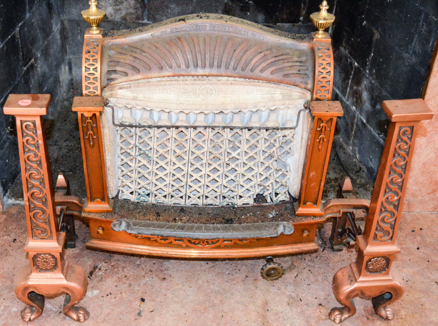 Humphrey radiant fire gas heater c. 1920's