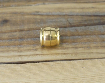 10,3mm Gold Magnetic clasp for 10mm cord (1 clasp)