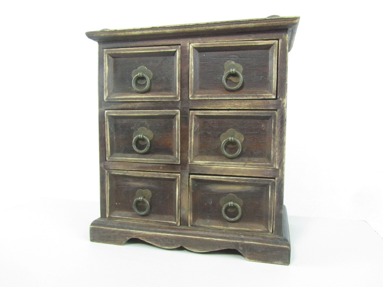 Apothecary chest,Vintage spice box,Wood box, apothecary