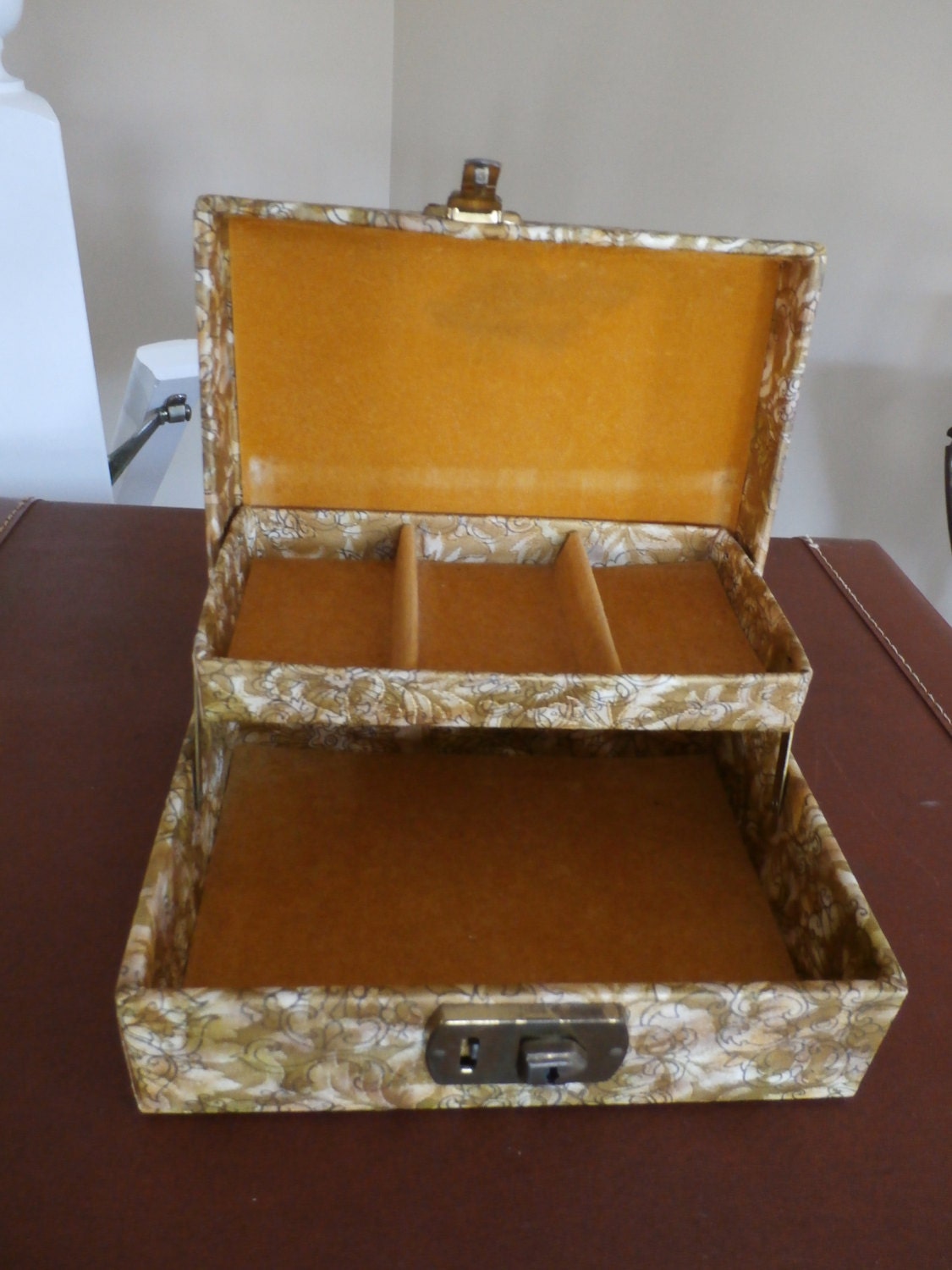 Vintage 1960's Presto Jewelry Box by Reminisce47 on Etsy