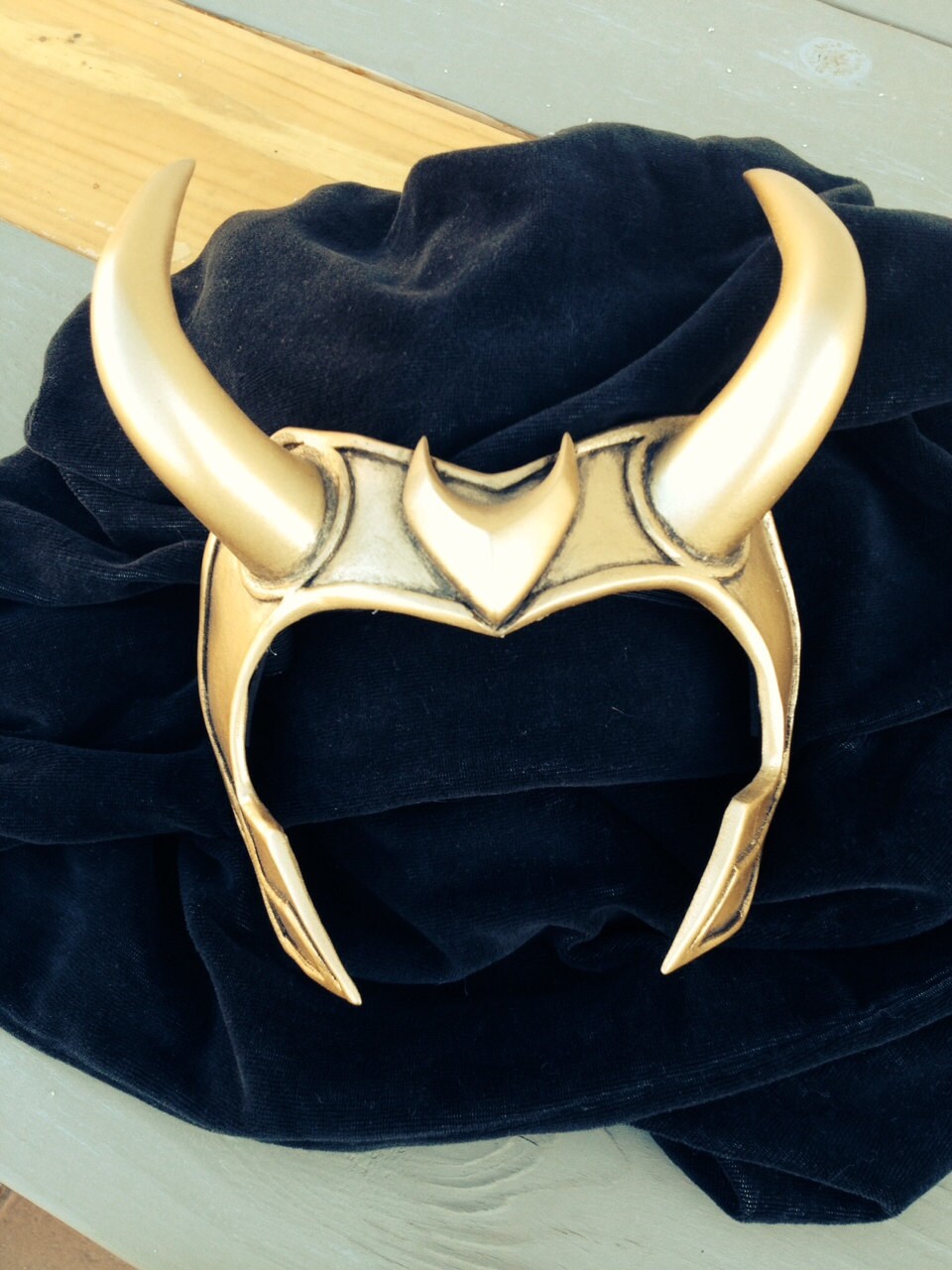 Loki Norse god horn headpiece by KnowOnesDesigns on Etsy