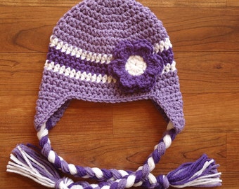 Toddler Girls Ear Braided Baseball Cap