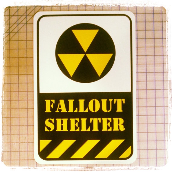 fallout shelter sign blurred why