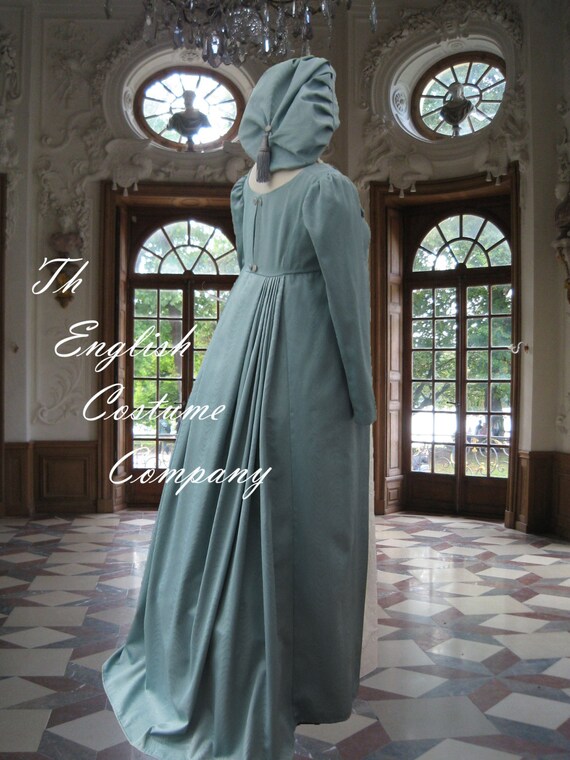 Items similar to Regency, Jane Austen, Pelisse long jacket with ...