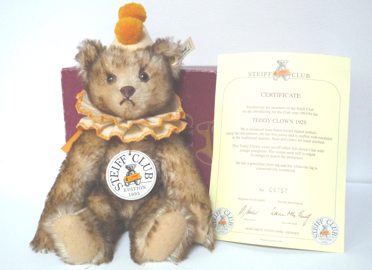 traditional steiff teddy bear