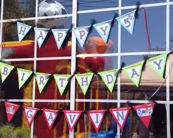 Teen Titans Go INSPIRED Birthday Banner