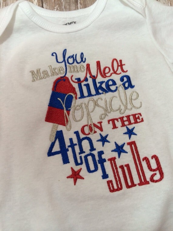 fourth of july popsicle shirt