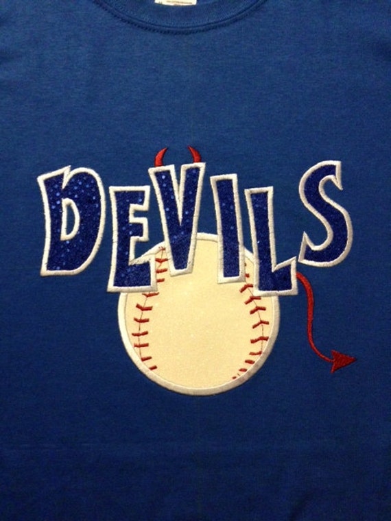 Devils Baseball Blue Devils Red Devils Baseball Shirts