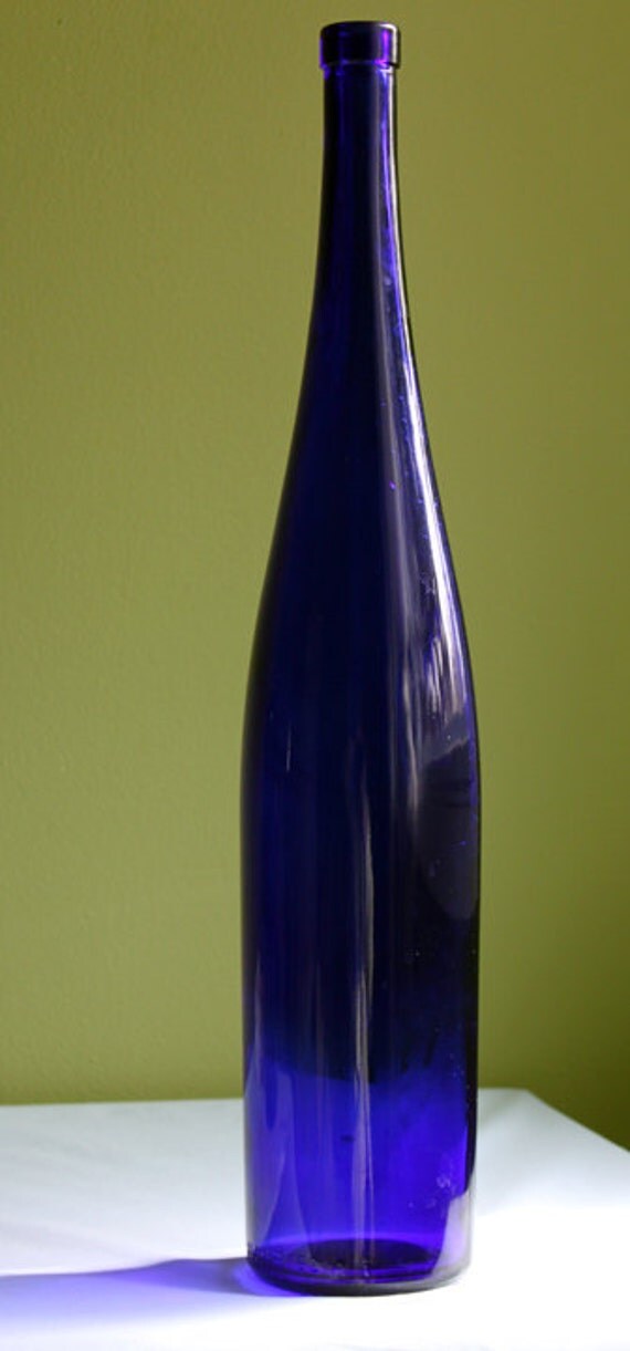 Decorative Bottle. Large 19 Inch Vintage by AnythingDiscovered
