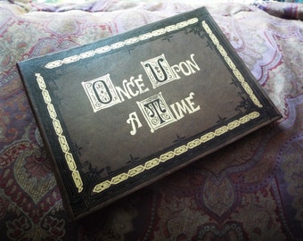 Once Upon A Time Henry's Leather Book Cover for iPads or other 8.9"-10.1" tablets
