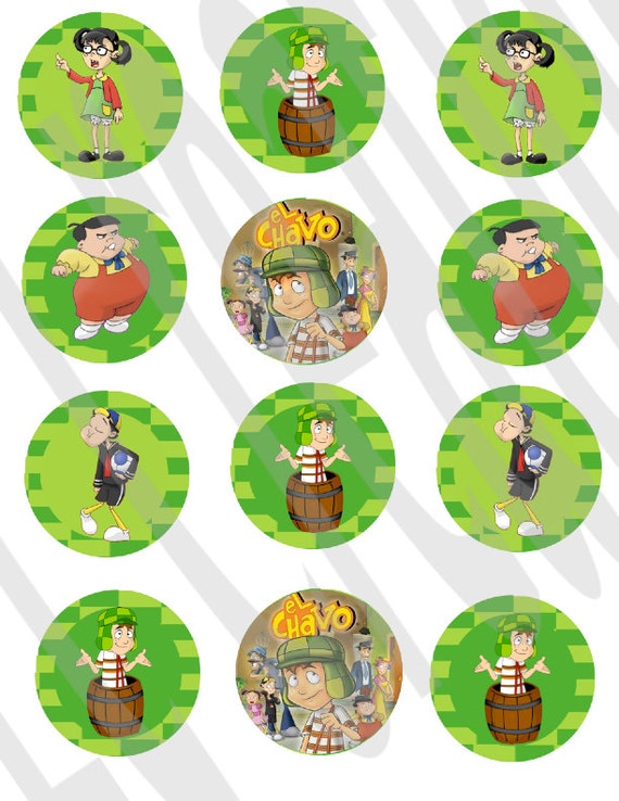 Items similar to Instant Download El chavo del 8 Stickers on Etsy