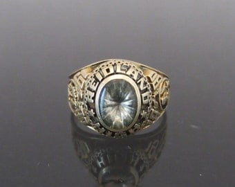 Items similar to High School Class Ring - 1936 vintage Womens Sterling ...