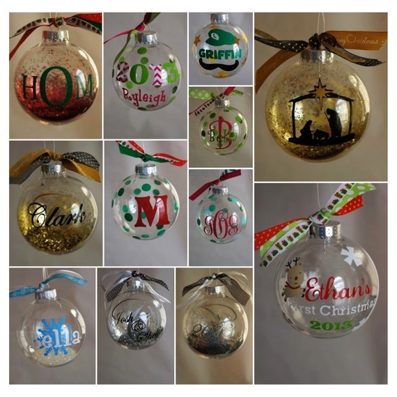 Couple's First Personalized Christmas Ornament