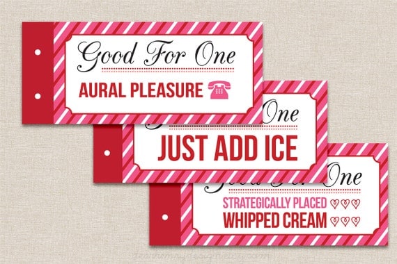 Naughty Or Nice Sex Coupons 12