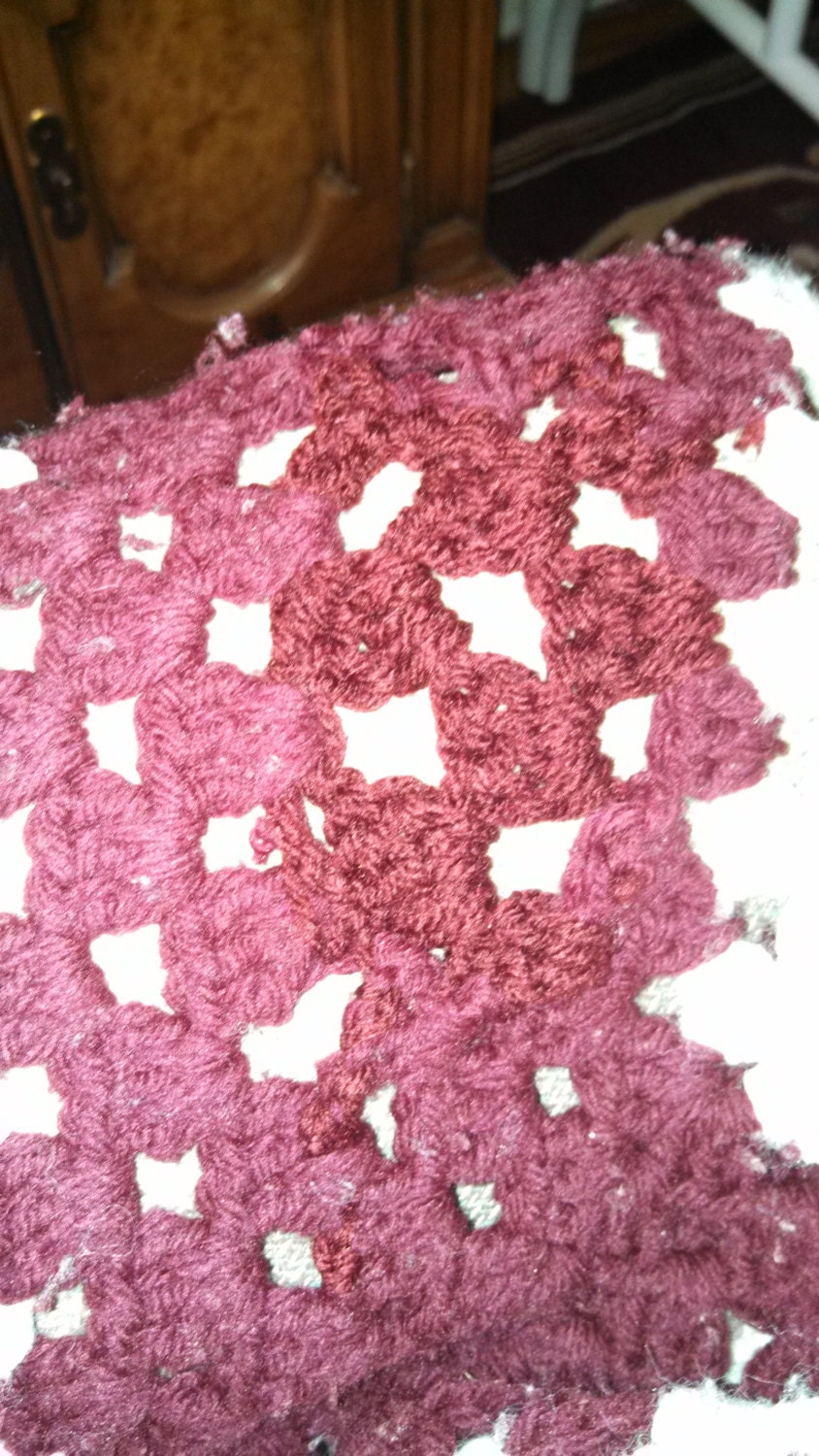 Repair Vintage Heirloom Afghans Throws & Blankets Hand