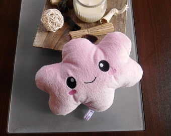 Cloud plush cuddly soft plushie kawaii pink