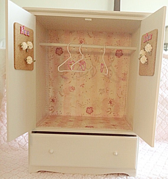 American Girl Doll Armoire Princess Pefect Storage