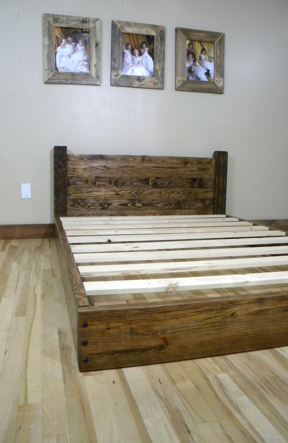 Platform Bed Reclaimed Wood Full Queen King by ...