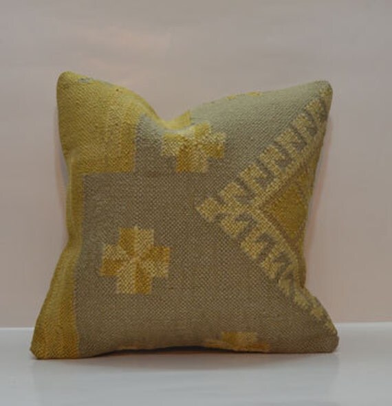 Cushion Cover Kilim Pillow Sham Decorative by PillowsHistoric