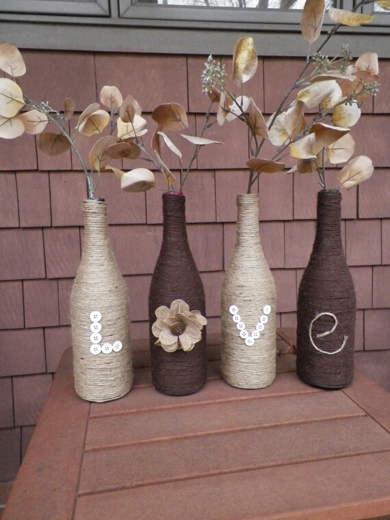 Items similar to Wine Bottle Decor on Etsy