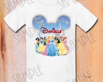 Disney Iron On Transfer Family Disney by Fantasyprintables on Etsy