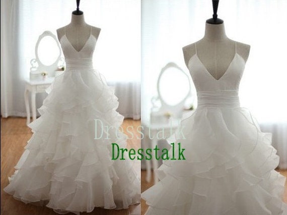 Organza Ball Gown Wedding Dress
