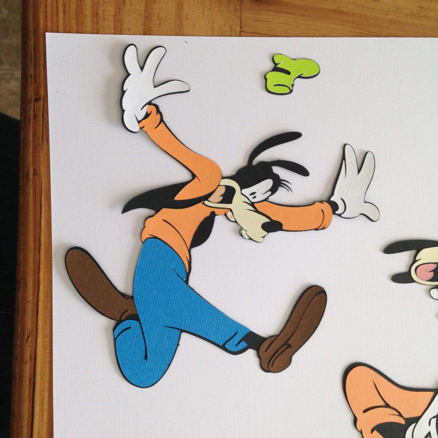 Cricut Die Cut Goofy set of 5 with Title