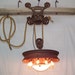 Hay Trolley Hanging Light Fixture by PreservationHouse on Etsy