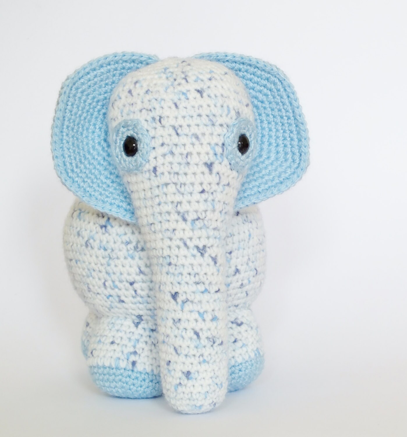 Crochet Elephant Amigurumi PATTERN ONLY PDF by KornflakeStew